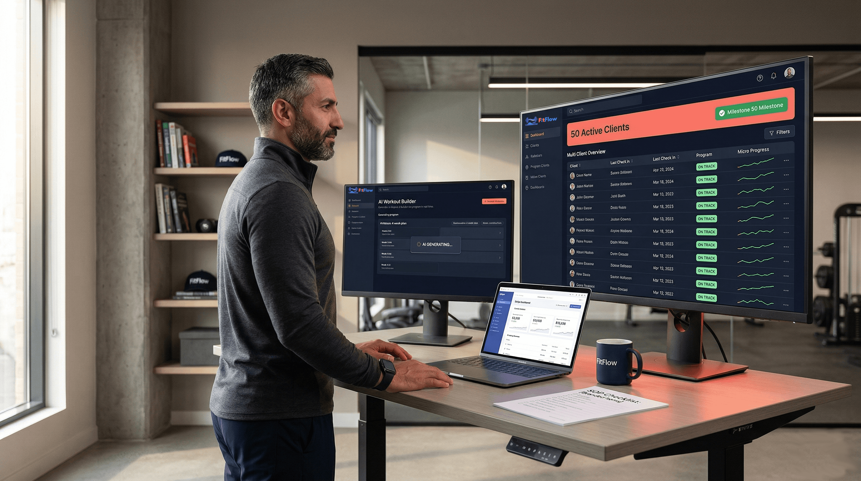 How to Scale a Personal Training Business to 50+ Clients (Without Working 80 Hours)
